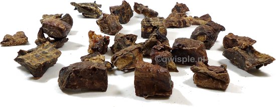 Qwisple Runderlong Trainers | Gedroogde Hondensnacks | Long Trainers Rund | 1000 gram