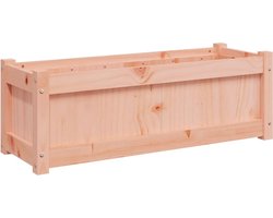 vidaXL - Plantenbak - 90x31x31 - cm - massief - douglashout