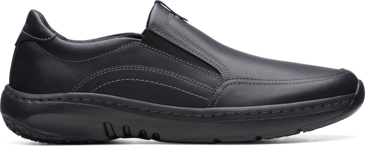 Clarks PRO STEP - Instappers - Kleur: Zwart - Maat: 46