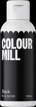 Colour Mill Oil Blend Voedingskleurstof op Oliebasis - Zwart - 100 ml