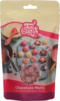 FunCakes Chocolade Melts Smeltchocolade - Ruby 200g