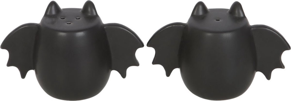Something Different - Bat Wing Peper en Zoutstel - Zwart