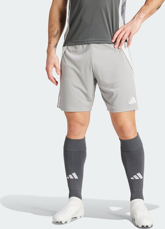adidas Performance Tiro 24 Short - Heren - Grijs- M