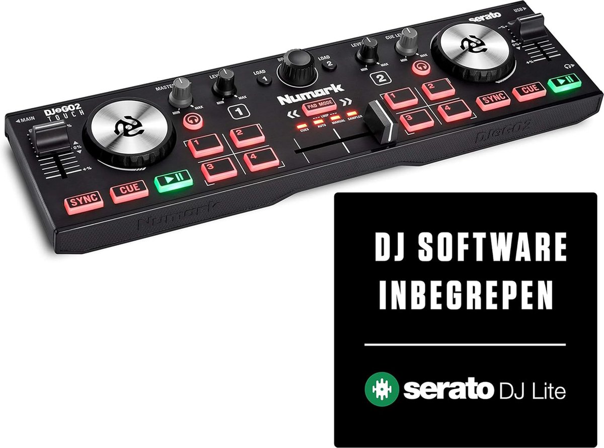 DJ Mixer - DJ Draaitafel - DJ Mix Set - DJ Controller thumbnail 2