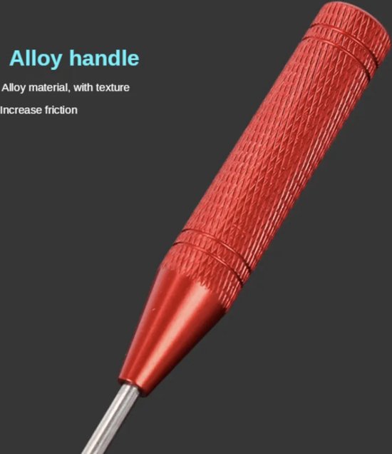 Hiden - Vishaak Tang - Vishengel - Hengelsport Artikelen - Visspullen - Vishengel set - Vis - Rood van Merkloos — afbeelding 2