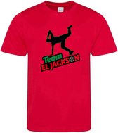 T-Shirt El Jackson - ROUGE FRAISE - (164- XXL) - MAILLOT DE FOOTBALL - CHEMISE DE SPORT