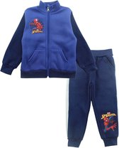 Marvel Spiderman Set - Joggingpak / Vrijetijdspak / Trainingspak - Vest + Broek - Maat 122