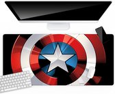 Tapis de Gaming 80x40cm Captain America Marvel