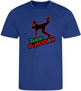 El Jackson T-shirt - STONE BLUE - (164-XXL) - VOETBALSHIRT - SPORTSHIRT