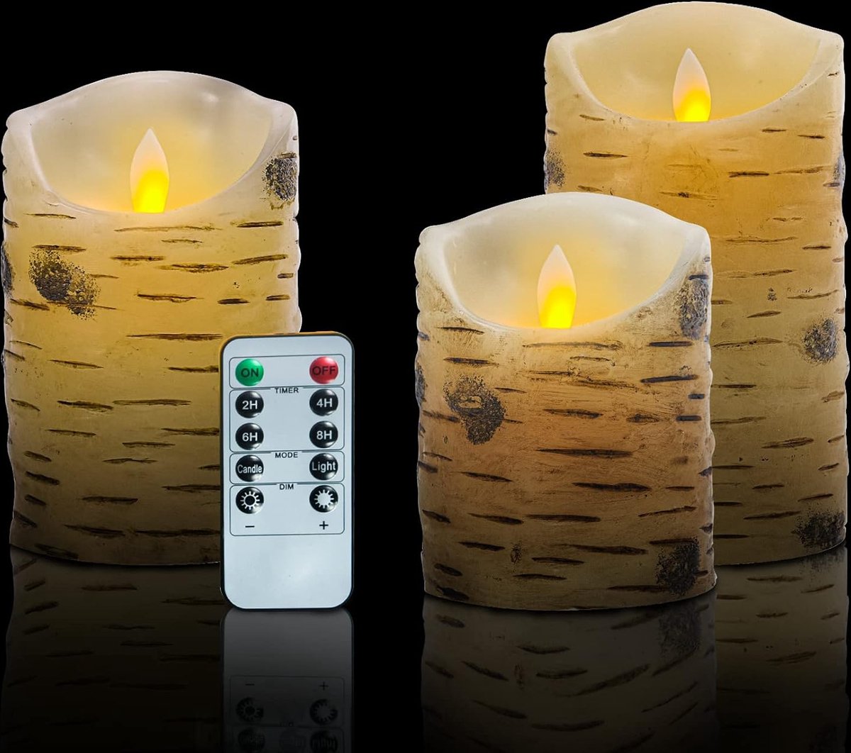12 Bougies Chauffe-plat à LED En Forme De Cœur - Alimentées Par Batterie