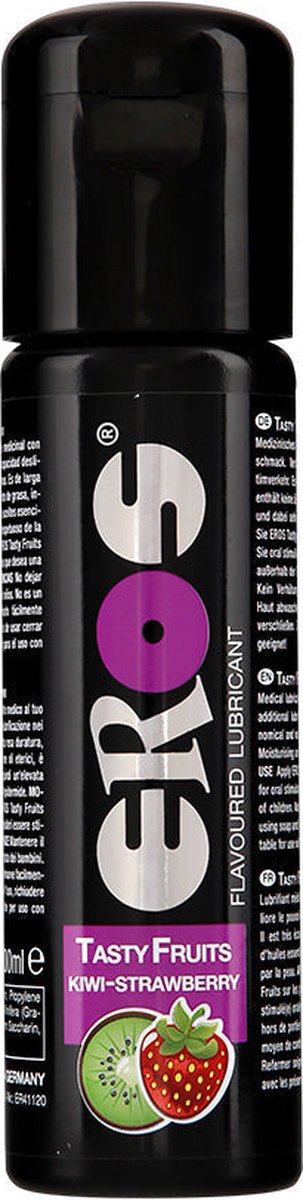 Goedkoopste Eros Pleasure Tasty Fruits Kiwi-Strawberry - 100 ml - Glijmiddel