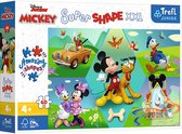 Trefl - Puzzles - "60 XXL" - It's always fun with Mickey! / Disney Mickey Mouse Funhouse_FSC Mix 70%