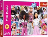Trefl - Puzzles - "200" - In the Barbie world / Mattel, Barbie