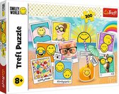 Trefl - Puzzles - "300" - Smiley on vacation / Smiley