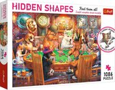 Trefl - Puzzles - "1000 Hidden Shapes" - Game Night
