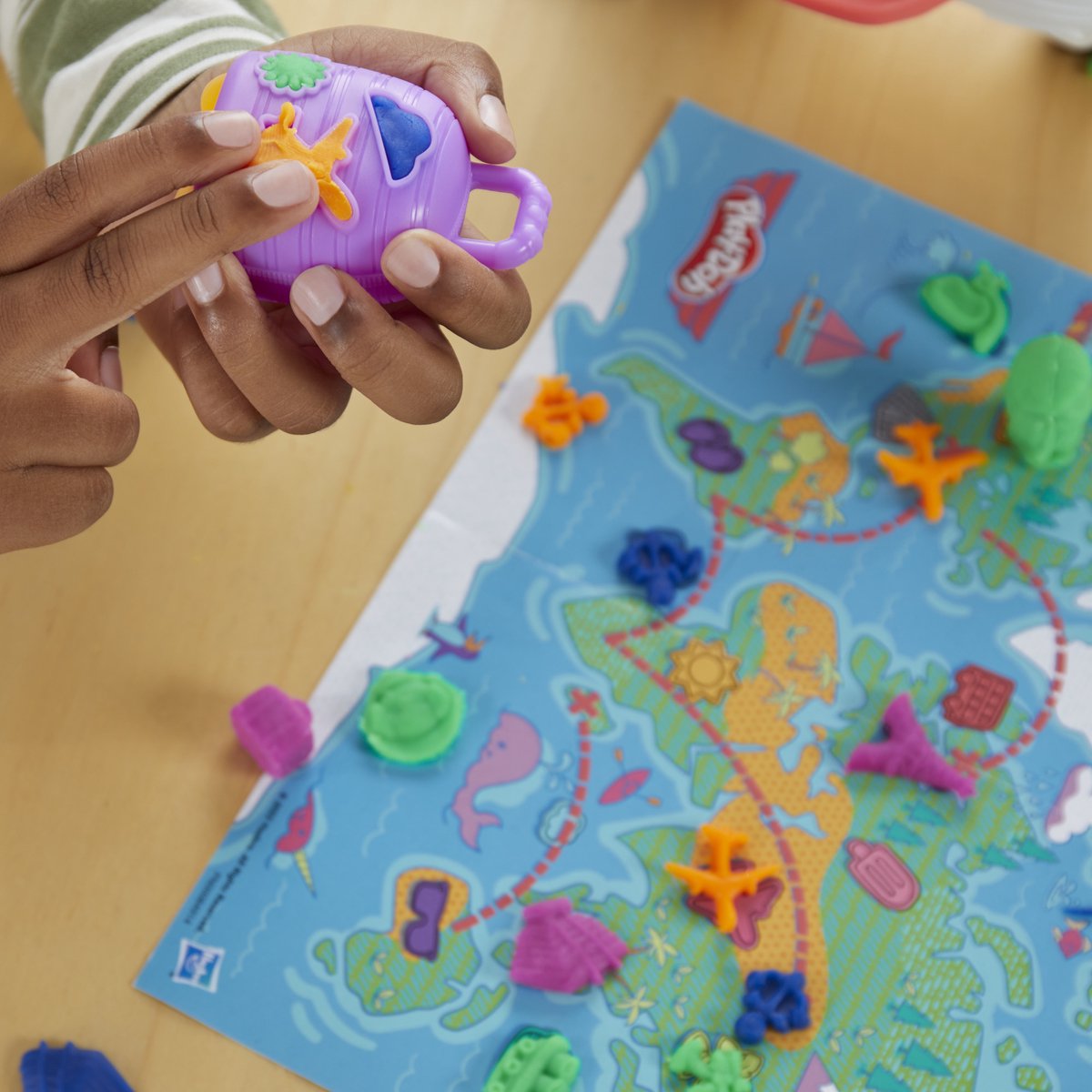 Play-Doh Airplane Explorer Starter Set - Boetseerklei - 4 Play-Doh potjes — afbeelding 15