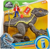 Jurassic World Imaginext Indoraptor en Maisie