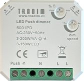Interrupteur à impulsions Tradim - Bouton-poussoir à impulsions - Variateur d'impulsions - Pressostat - Interrupteur à bascule - LED 5001PD