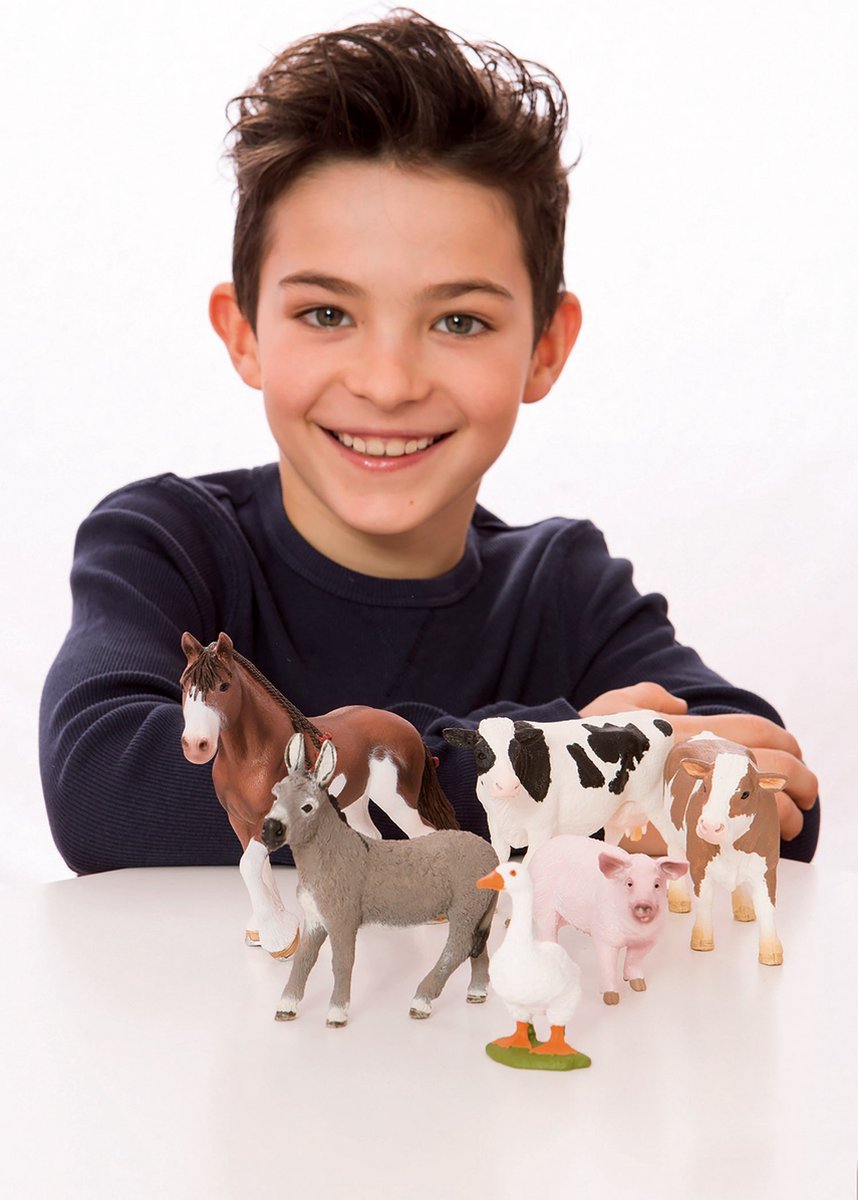 Schleich Figurine de jeu Farm World Jersey vache