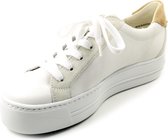 Paul Green 5330 Lage sneakers - Leren Sneaker - Dames - Wit - Maat 40