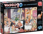 Jumbo Wasgij Mystery 4 - Divertissement en direct - Puzzle de 1000 pièces