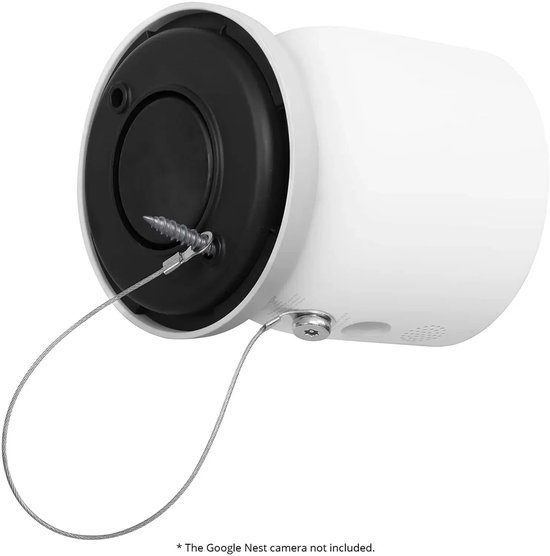 Anti Diefstal Val Drop Ketting Geschikt voor Google Nest Outdoor Camera Buiten Bewakingscamera van SmartCam Shield — afbeelding 2