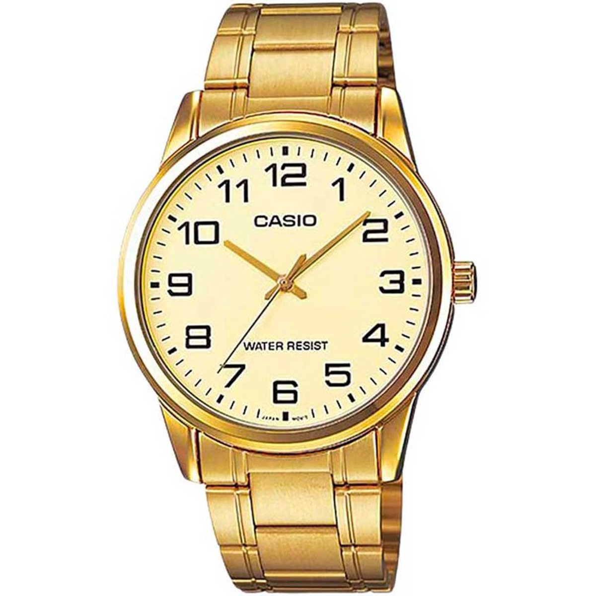 Casio MTP-V001G-9 unisex horloge 45mm - zwart
