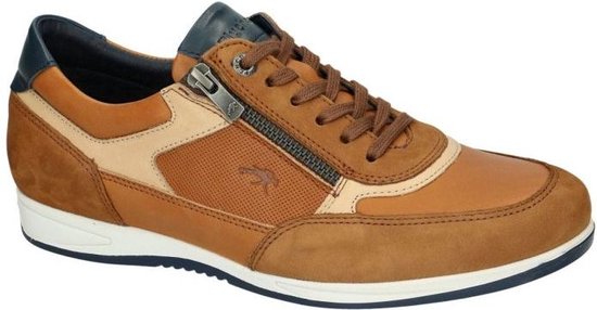 Fluchos -Heren cognac/caramel sneakers maat 43 bol