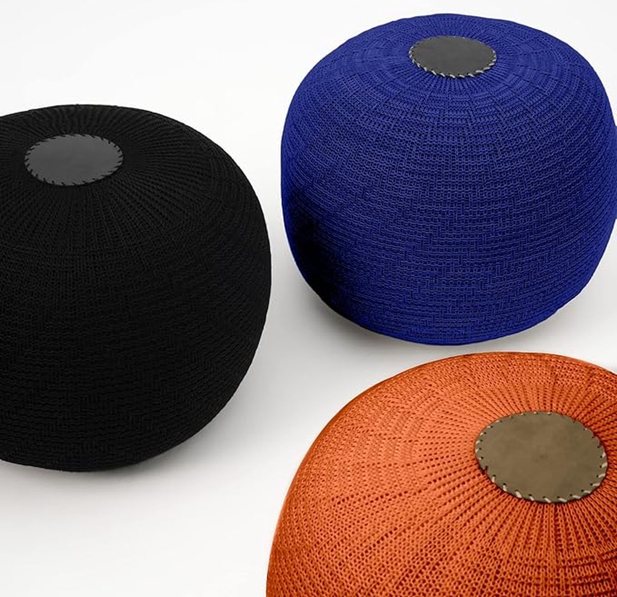 Zoekt u een ronde poef met een diameter van 60 cm? - ten Caat