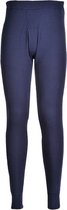 Portwest Pantalon Thermique Baselayers Hiver Taille Élastique Comfort 1 Pack Taille L Bleu Marine