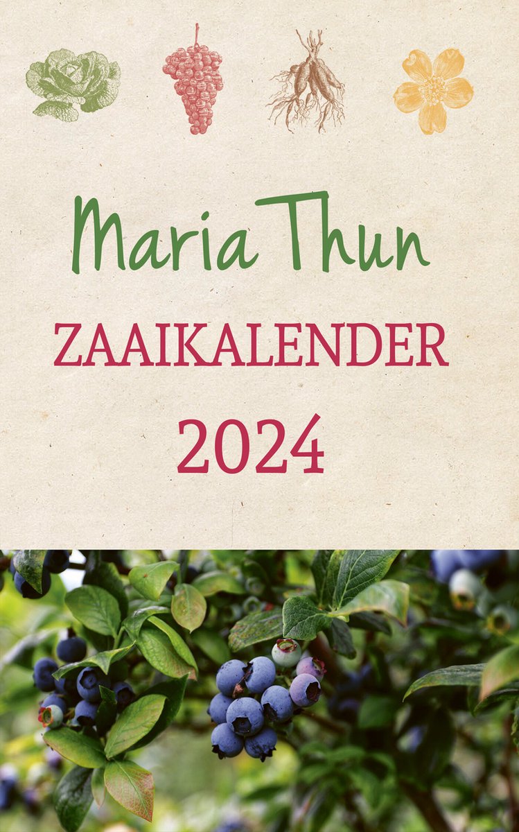 Maria Thun Zaaikalender 2024, Titia Thun, 9789060389904, Boeken