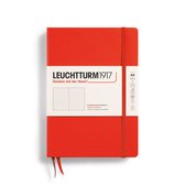 Leuchtturm1917 - notitieboek - A5 Medium - dotted - lobster rood