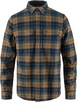 Fjallraven Heren Skog M T-shirt met lange mouwen, blauw, XL UK