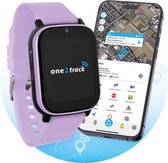 One2track Connect NEXT Lila - GPS horloge voor kinderen - GPS smartwatch met bel en videofunctie. GPS horloge kind