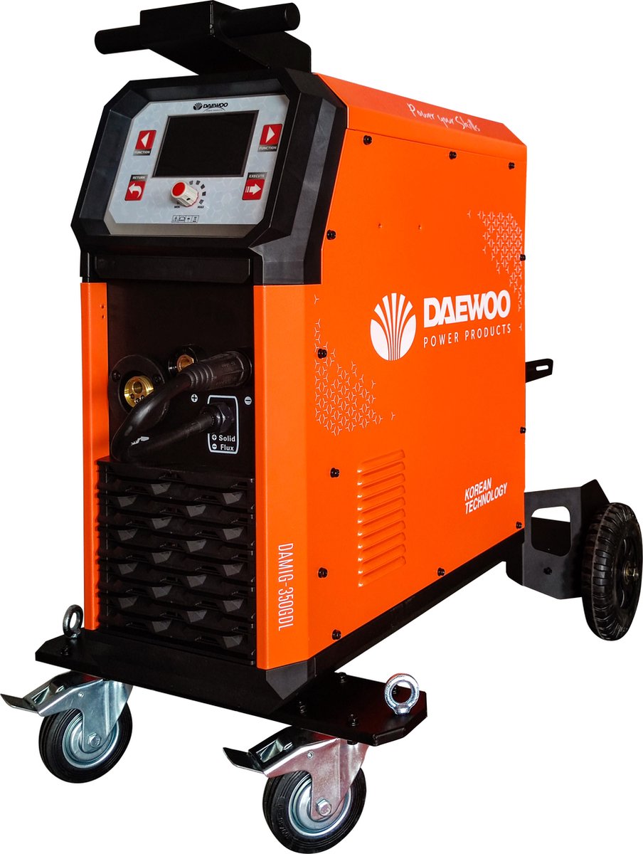 Daewoo DAMIG-350GDL - Lasapparaat - 380V - met cooler - IGBT MAG/MIG/TIG/MMA