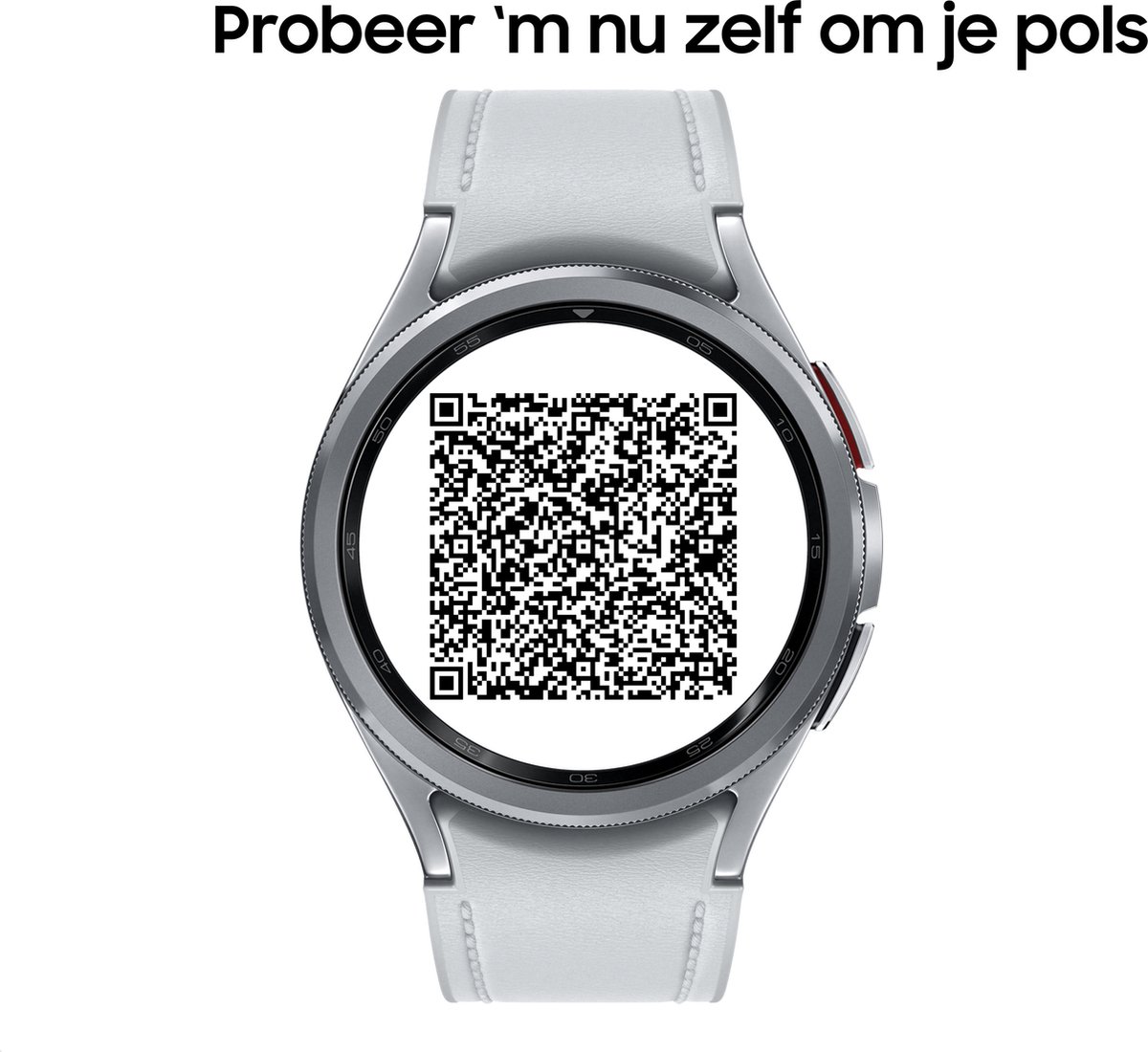 Afbeelding 2 van Samsung Galaxy Watch6 Classic - LTE/4G variant - Smartwatch - 43mm - Silver