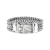 SILK Jewellery - Zilveren Armband - Eighty eight - 643BTR.21 - Maat 21,0