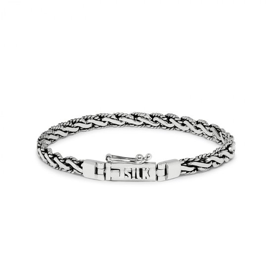 SILK Jewellery - Zilveren Armband - Breeze - 241.17 - Maat 17,0
