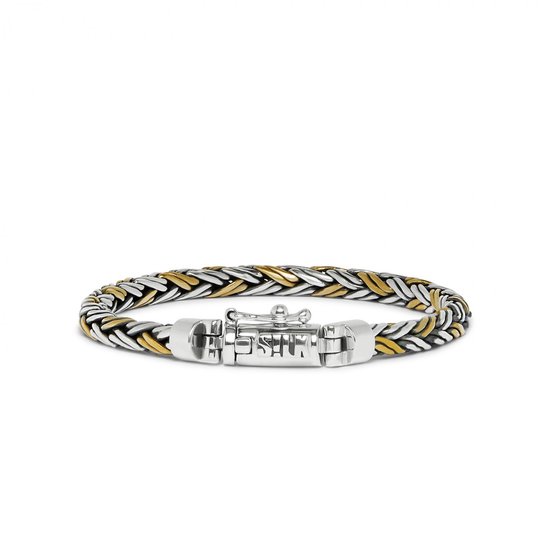 SILK Jewellery - Bicolor Armband - Double fox - 281.19 - Maat 19,0