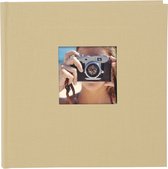 GOLDBUCH GOL-17506 stock album BELLA VISTA mémo gris sable slip-in pour 200 photos