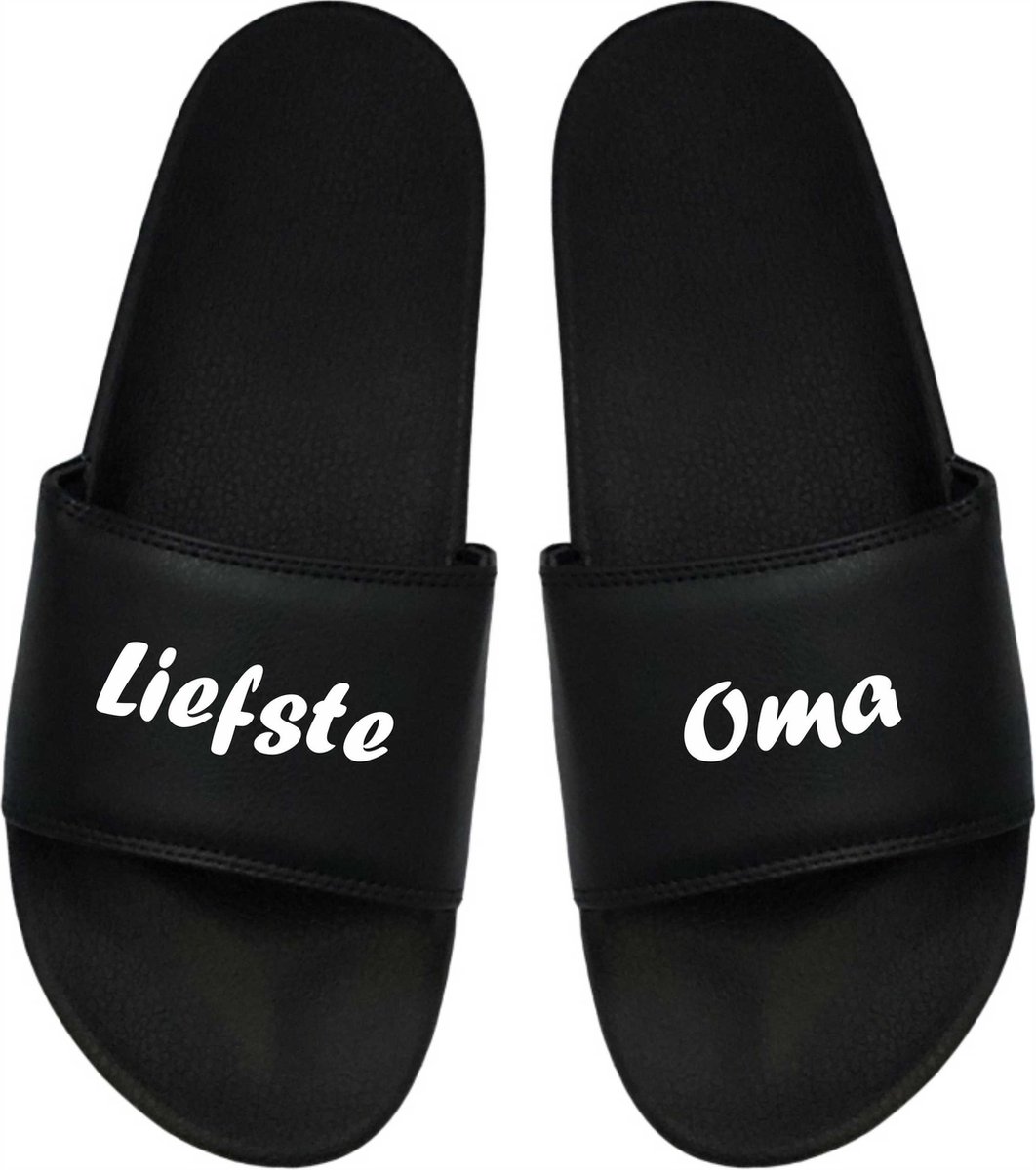 Cadeau Sint - Cadeau Kerst - Cadeau Oma - Cadeau Badslippers - Oma Badslippers - Dames 48