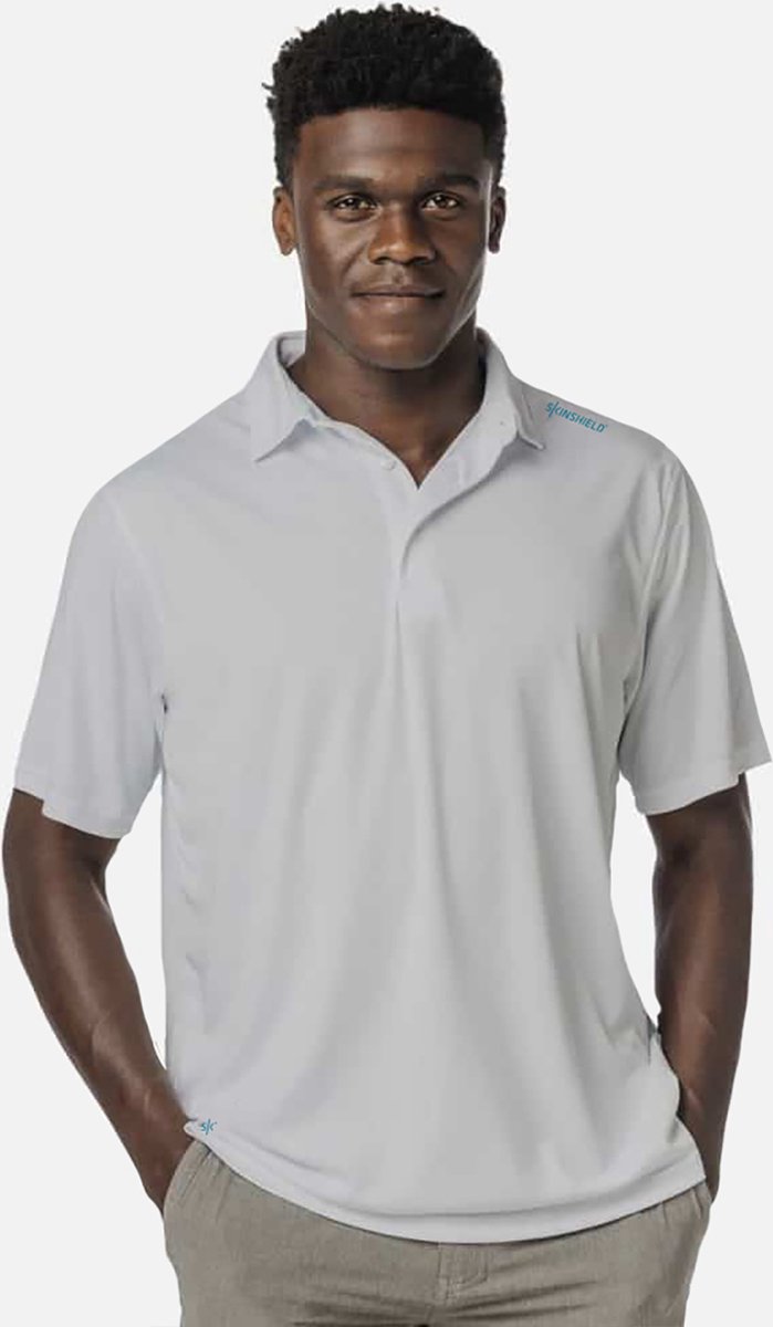SKINSHIELD - UV-polo met korte mouwen voor heren - M van SKINSHIELD — afbeelding 2