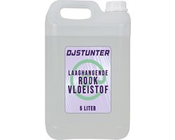 QTX laaghangende rookvloeistof 5 liter voor low fog machines blijft op de grond