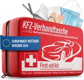 EHBO set - EHBO kit, veiligheidsvest \ First aid bag set as emergency kit refill set for car / autoveiligheidsvest