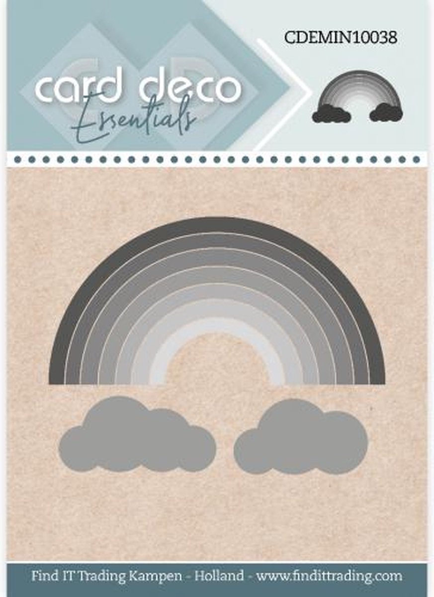 Card Deco Essentials - Mini Dies - Rainbow