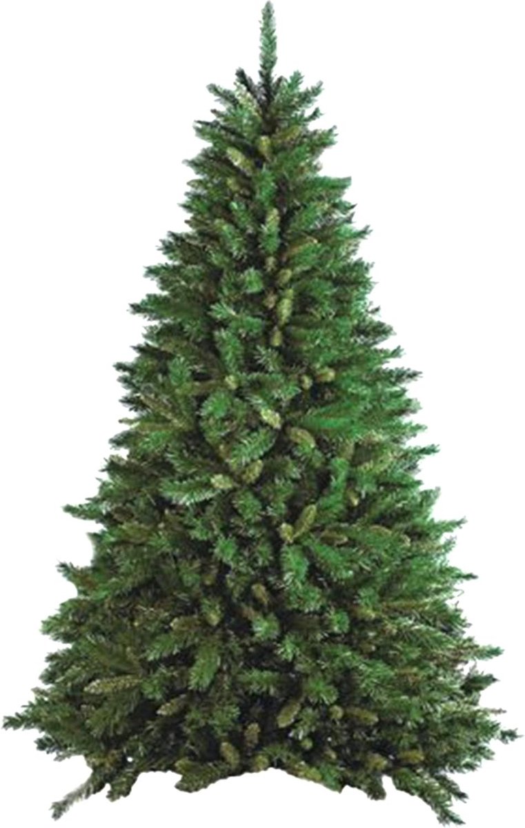 Kerstboom hoogte 210 cm extra dik, 1078 takken, royal-effect, 120 x 120 x 210 cm