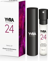 YVRA - 24 L' Essence de Ravissence Eau de Parfum Set de Voyage - 2 x 8ml - Eau de parfum unisexe