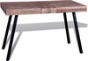 vidaXL - Tafel - gerecycled - teakhout