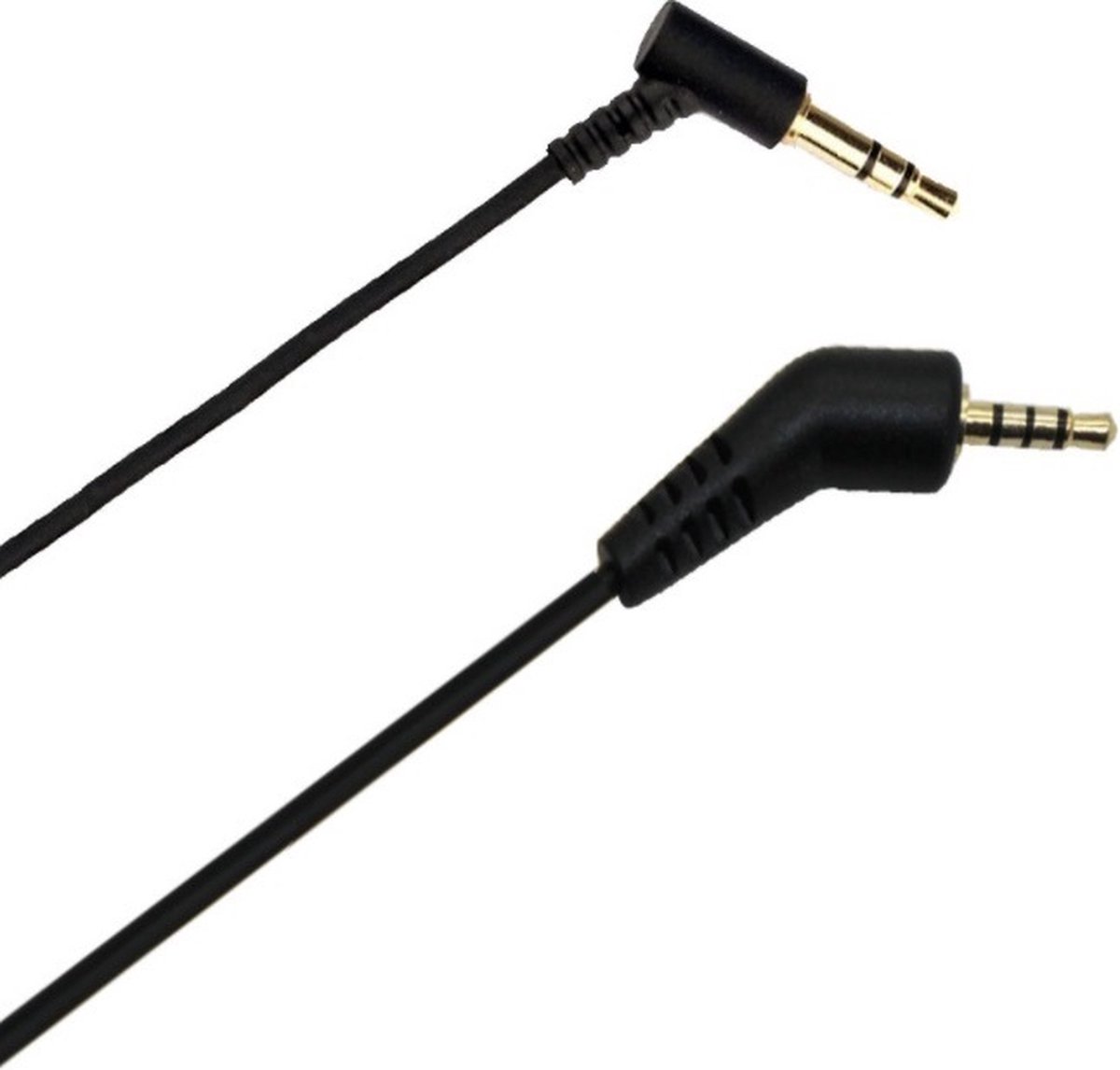 Câble Audio TIKKENS - Jack 2,5 mm vers Jack 3,5 mm - Zwart - 1,35 m - Aux -  Microphone