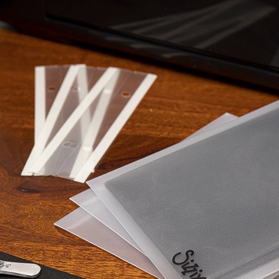 10 Binder adapter strips Sizzix bol